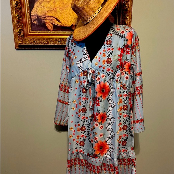 BOHO AIRYDRESS - Picture 3 of 4